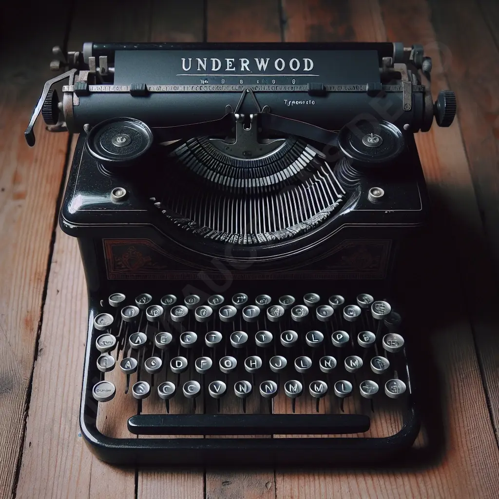 Vintage Typewriter Image 1++
