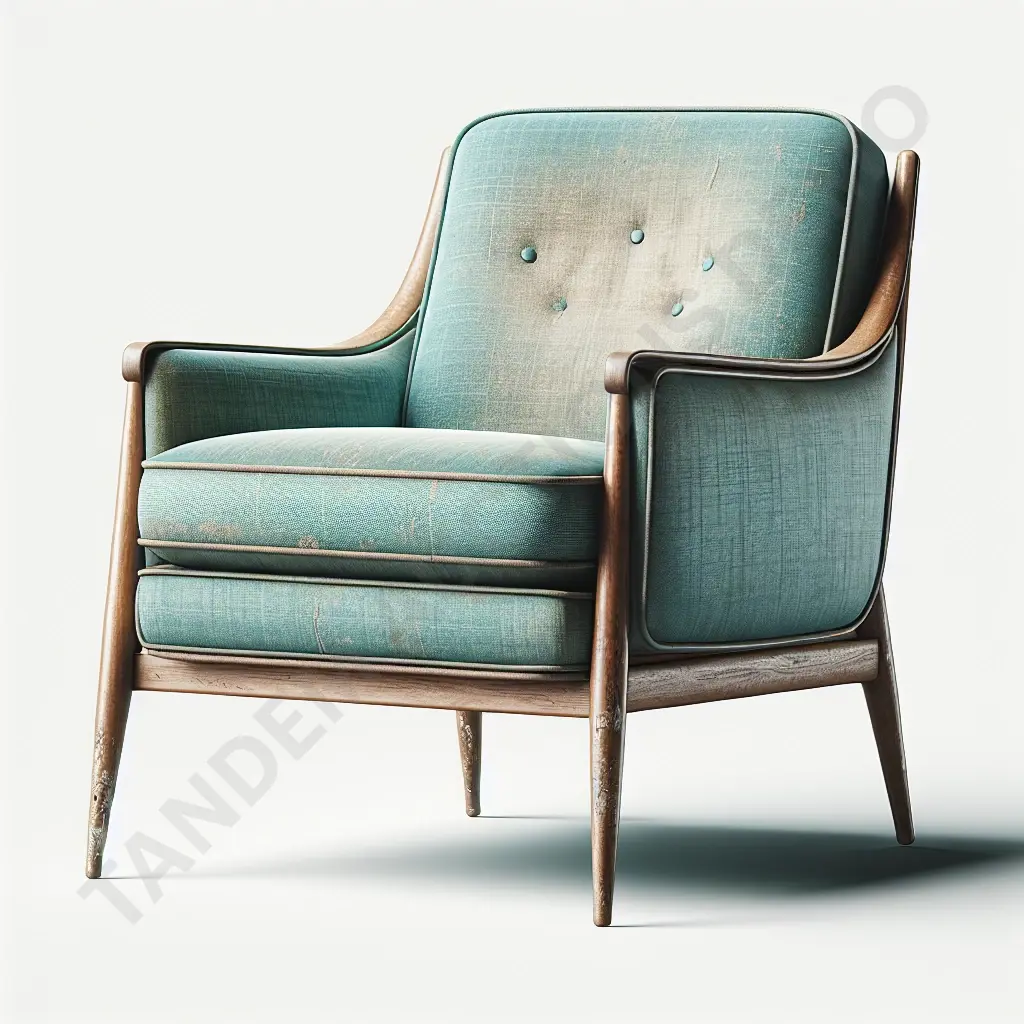 Mid-Century Armchair Image 1++