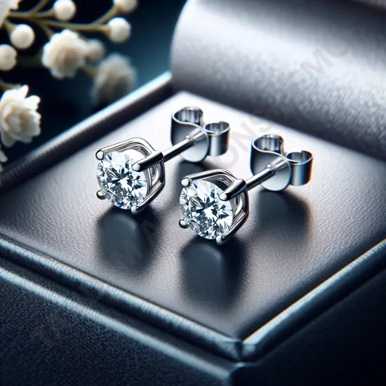Diamond Stud Earrings