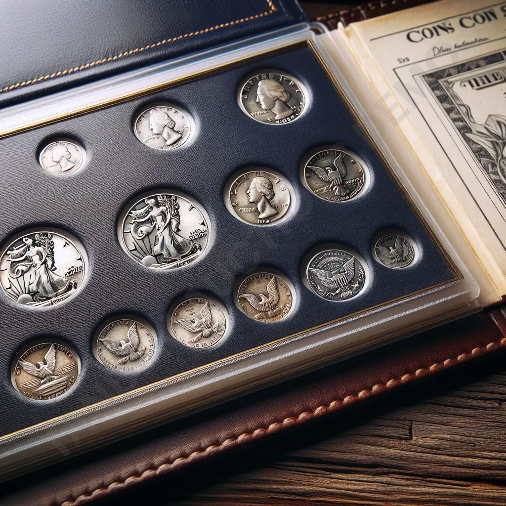 Vintage Coin Collection Image 1++