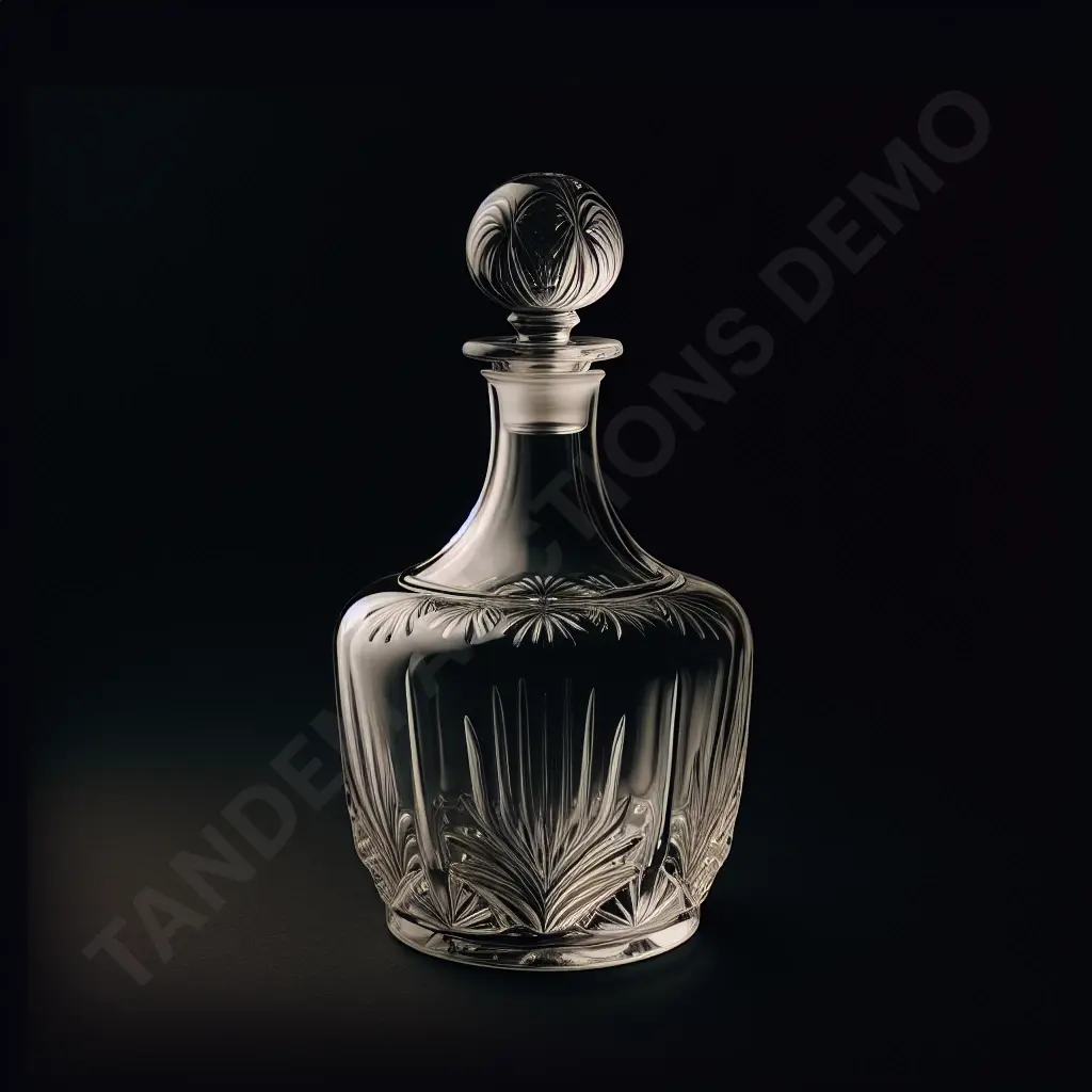 Antique Glass Decanter Image 1++