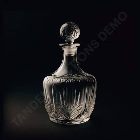 Antique Glass Decanter