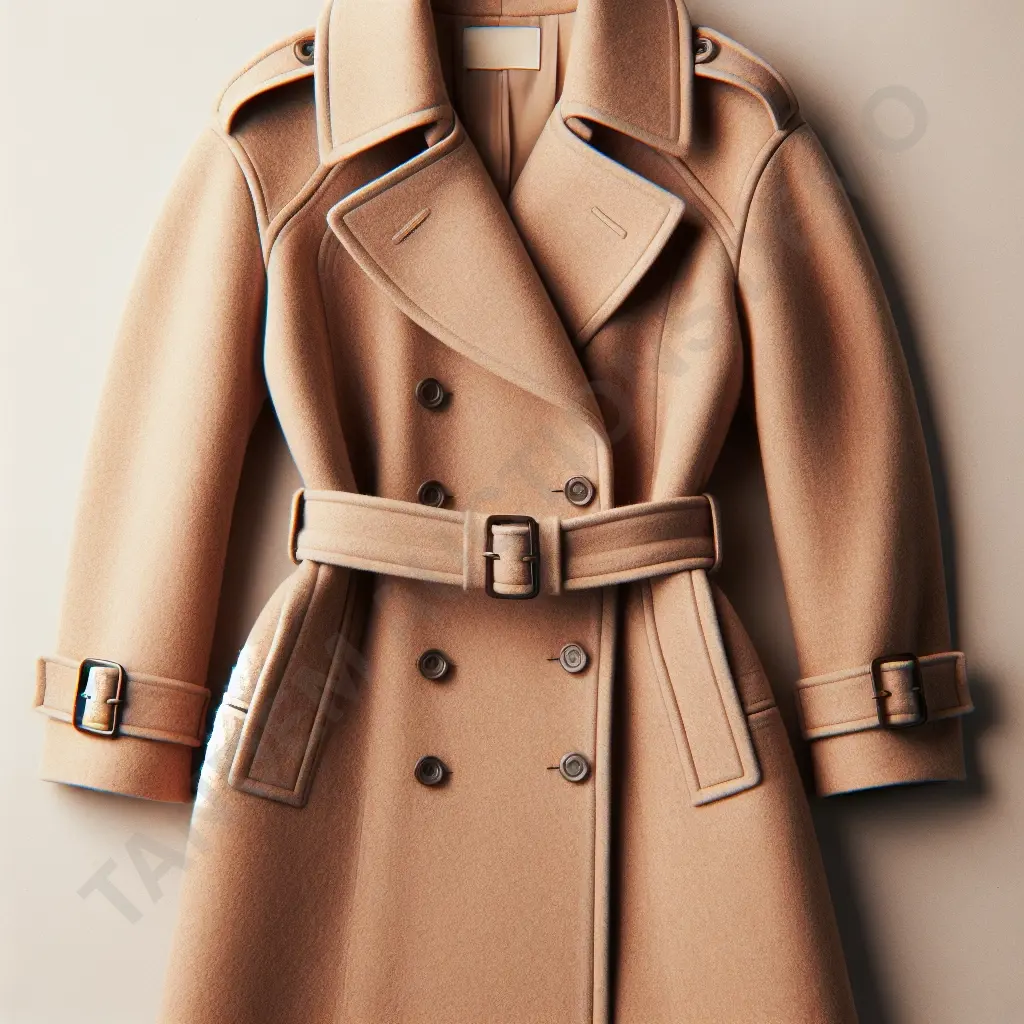 Wool Trench Coat Image 1++