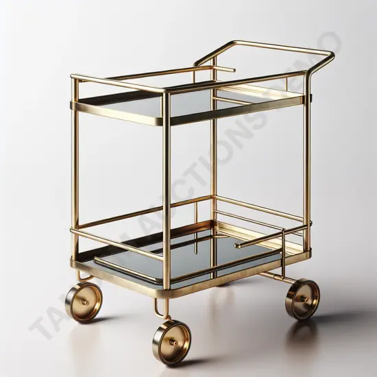 Retro Bar Cart