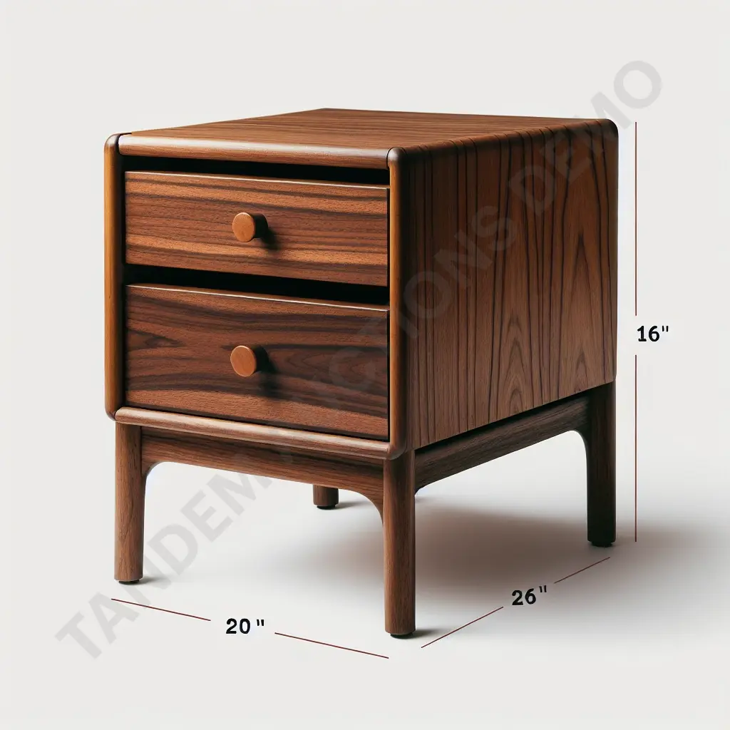 Vintage Nightstand Image 1++
