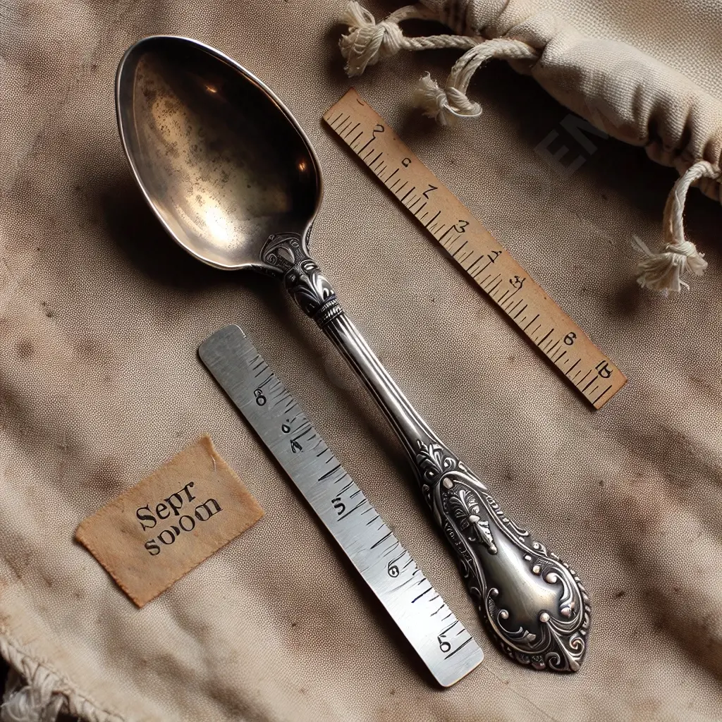 Antique Silver Spoon Image 1++