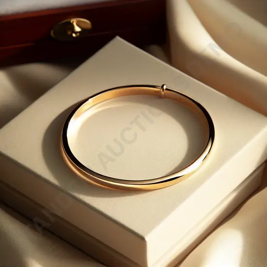 Gold Bangle