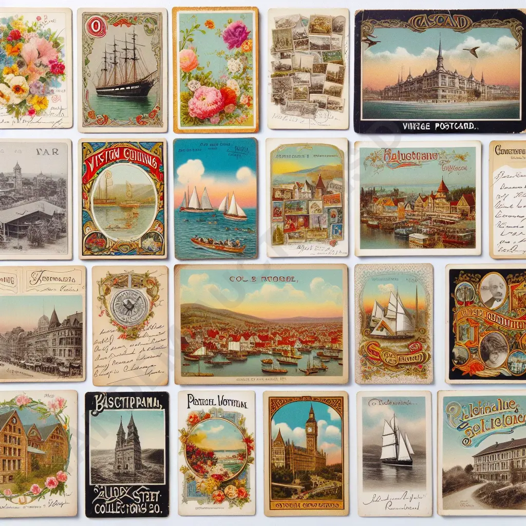 Vintage Postcard Set Image 1++