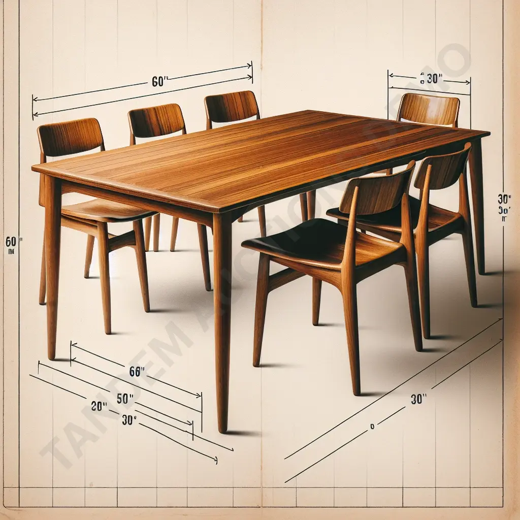 Teak Dining Table Image 1++