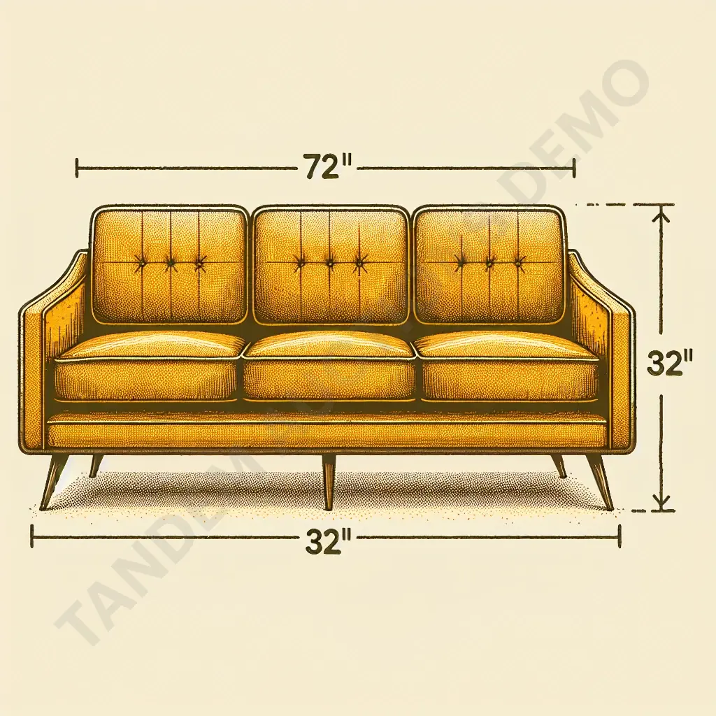Retro Sofa Image 1++