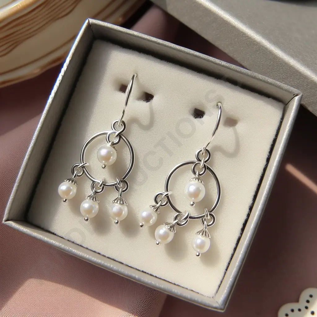 Silver Earrings Image 1++